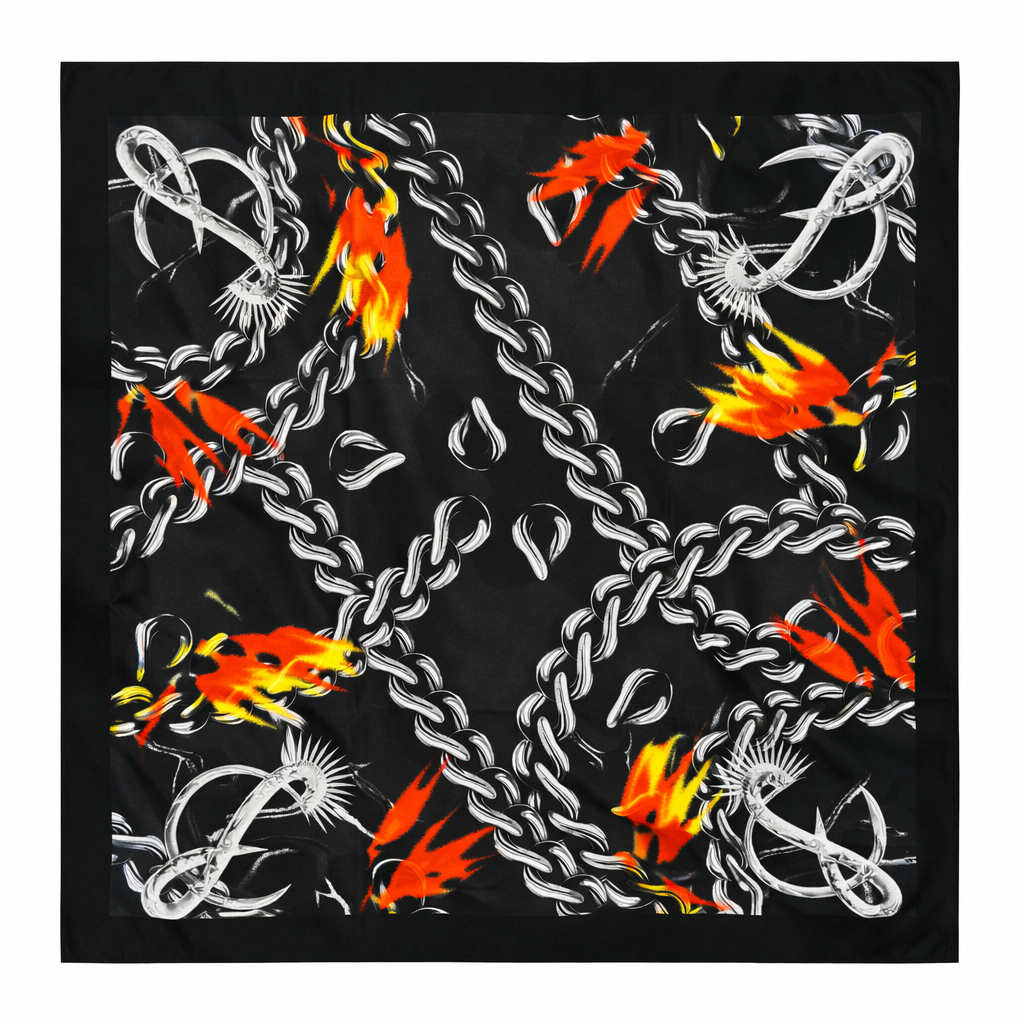 BIG SCARF / BLACK