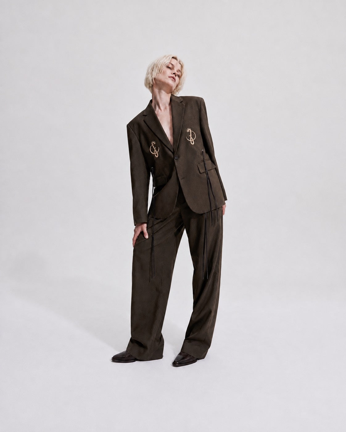 LOOSE PANTS / BROWN
