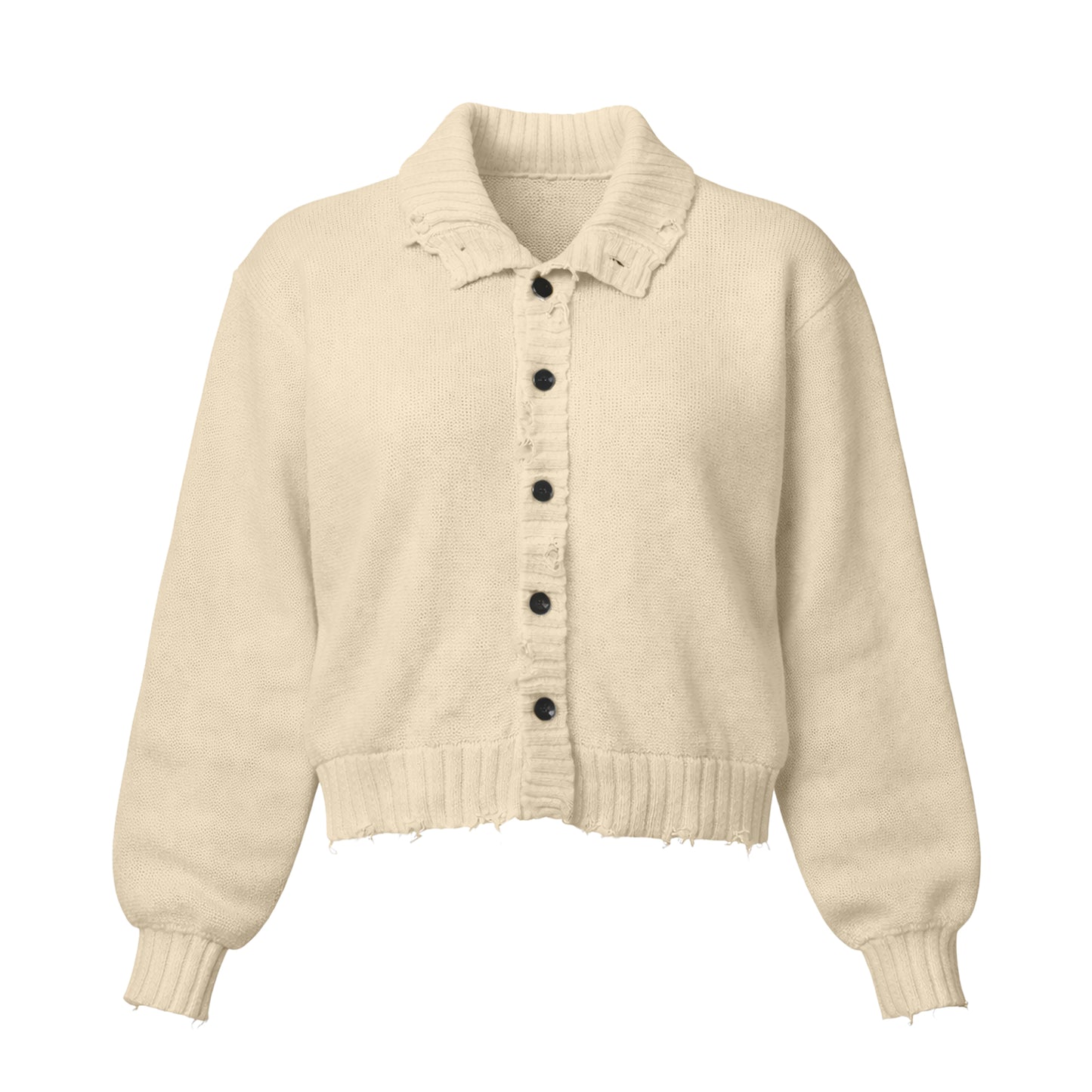 DAMAGE CARDIGAN / IVORY