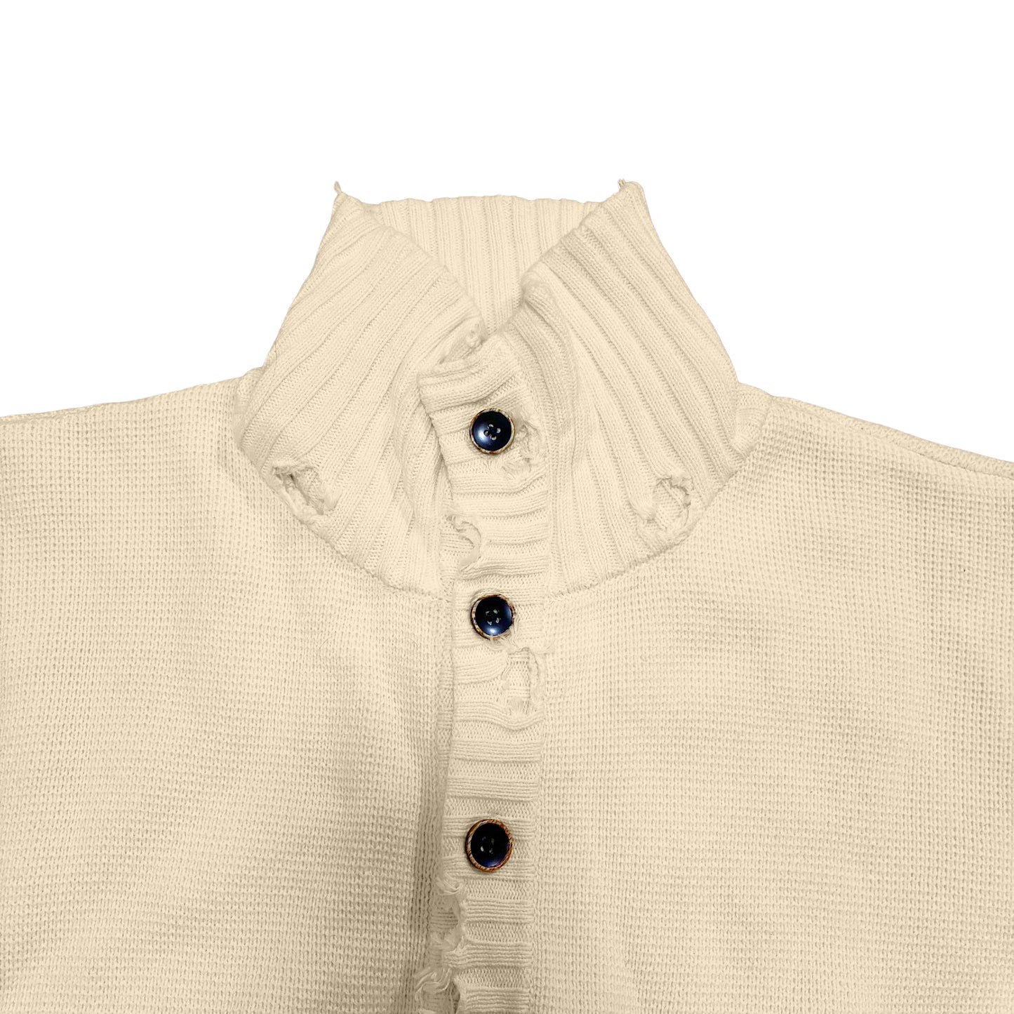 DAMAGE CARDIGAN / IVORY