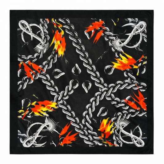 BIG SCARF / BLACK