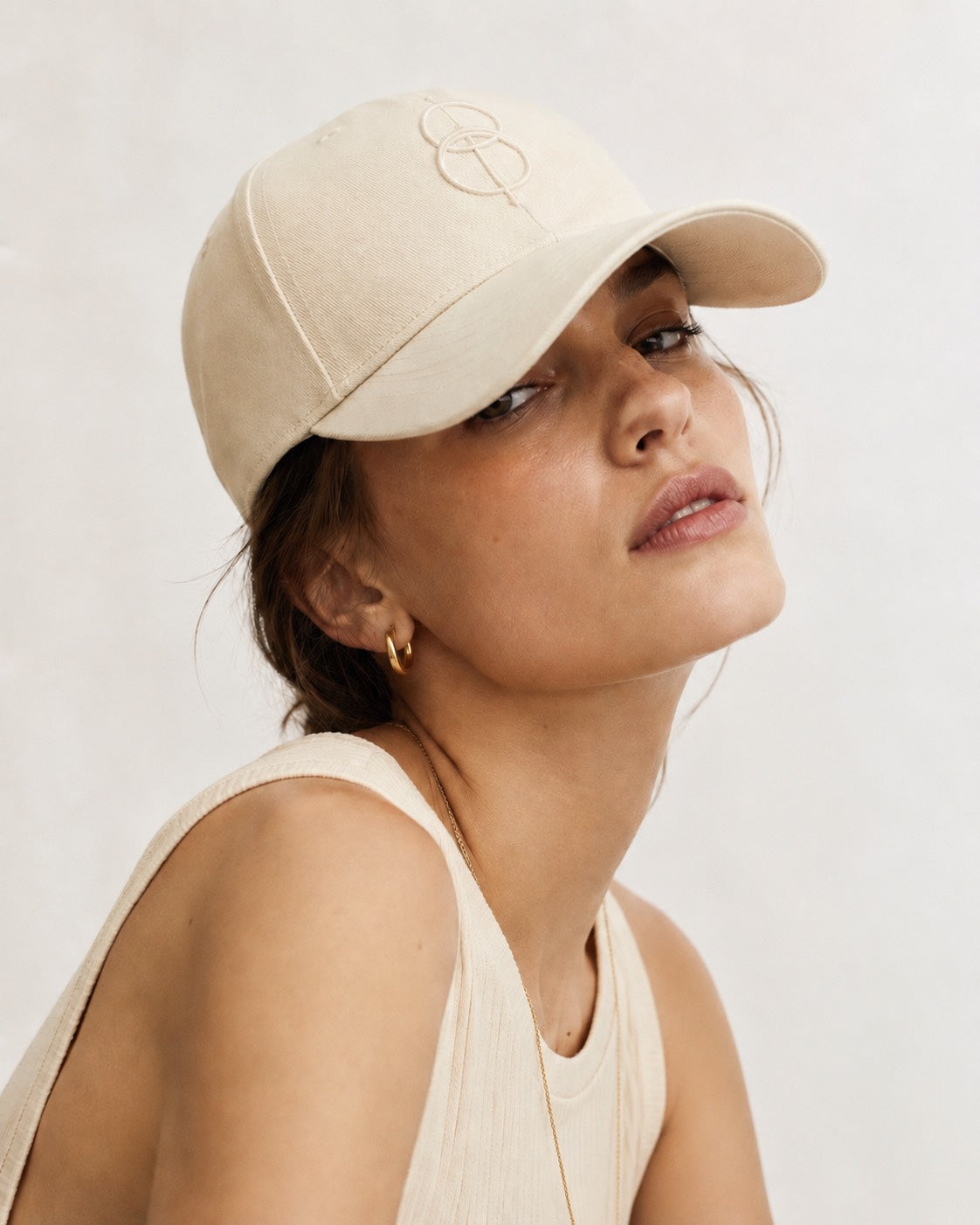 LOGO CAP / IVORY